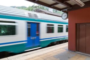 stazione vicino al porto di Civitavecchia